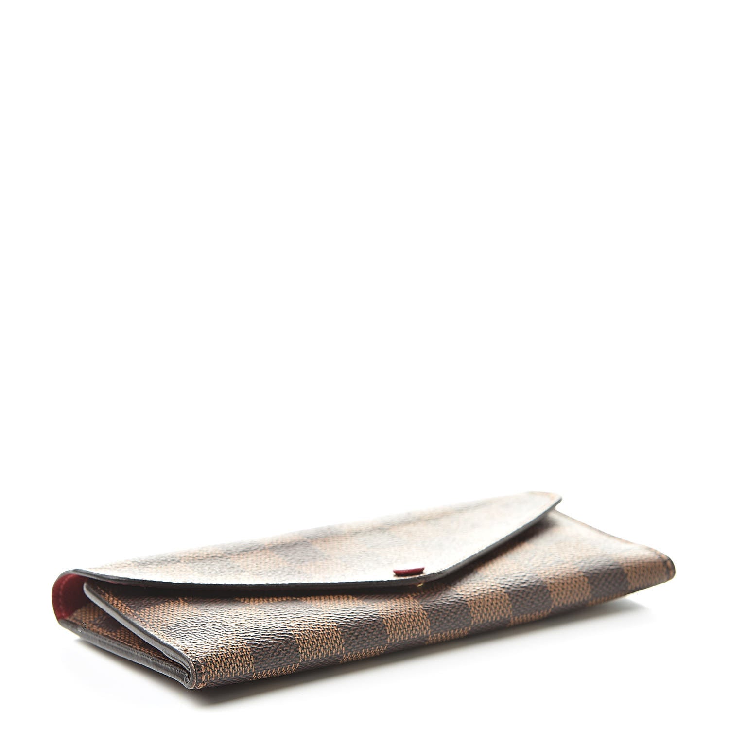 Louis Vuitton Damier Ebene Josephine Wallet Red 5 of 10