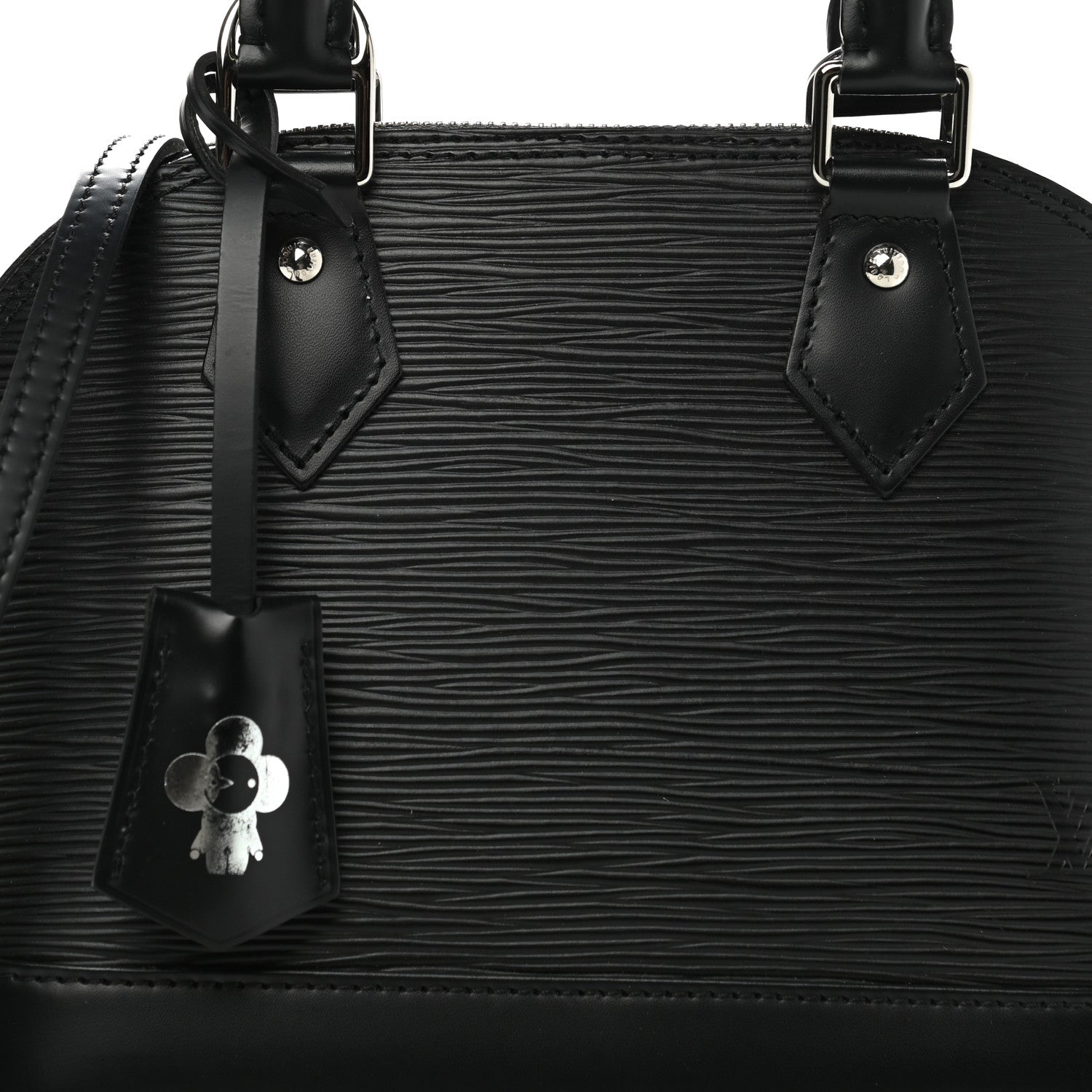 Louis Vuitton Epi Alma BB Black 7 of 9
