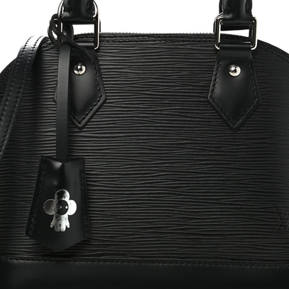 Louis Vuitton Epi Alma BB Black 7 of 9