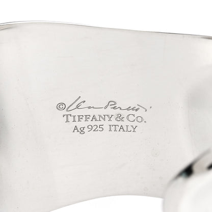 Tiffany Sterling Silver Small Elsa Peretti Right Wrist Bone Cuff Bracelet 3 of 3
