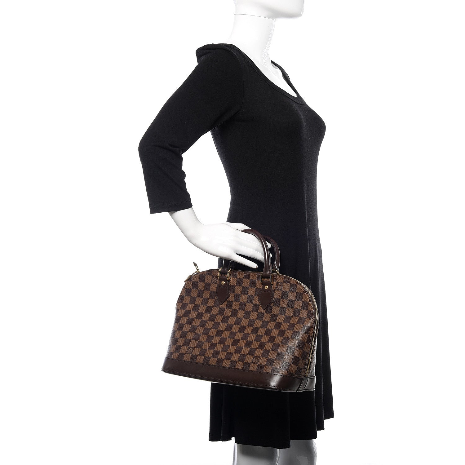 Louis Vuitton Damier Ebene Alma PM 2 of 10