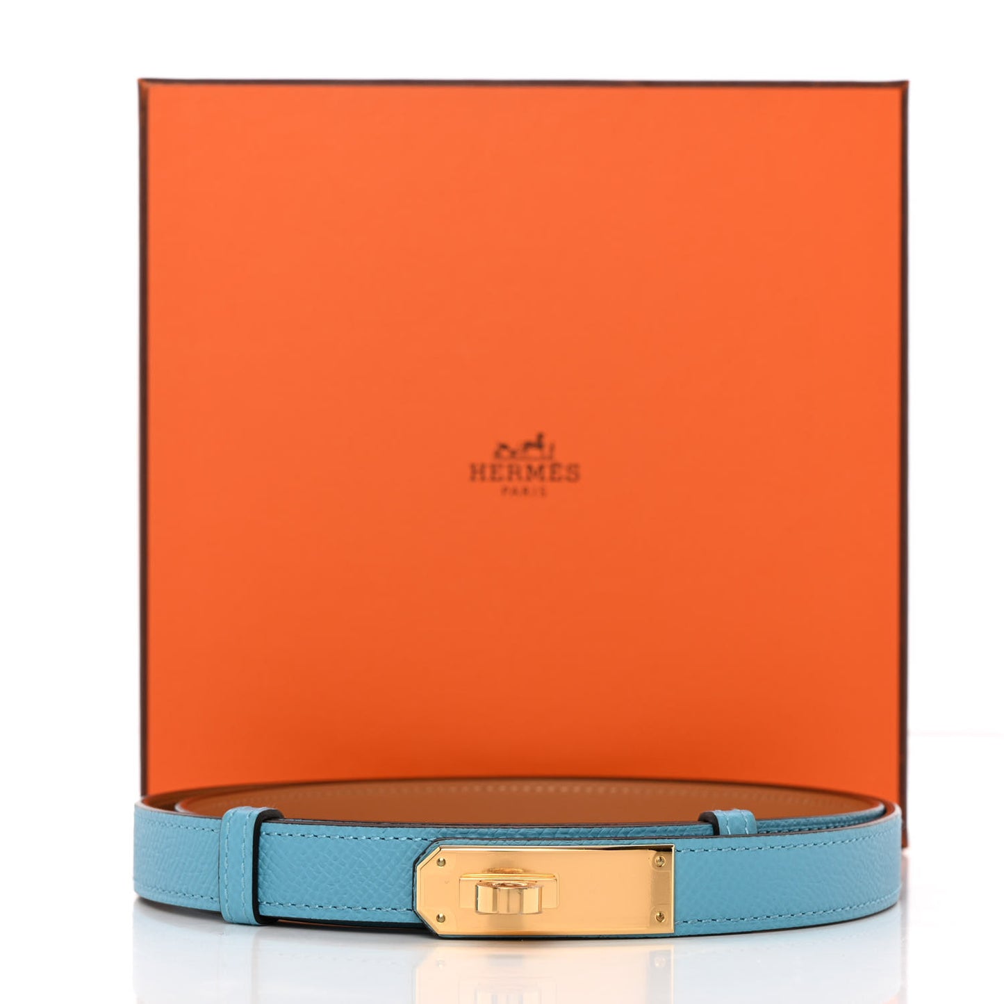 Epsom Kelly Belt Celeste