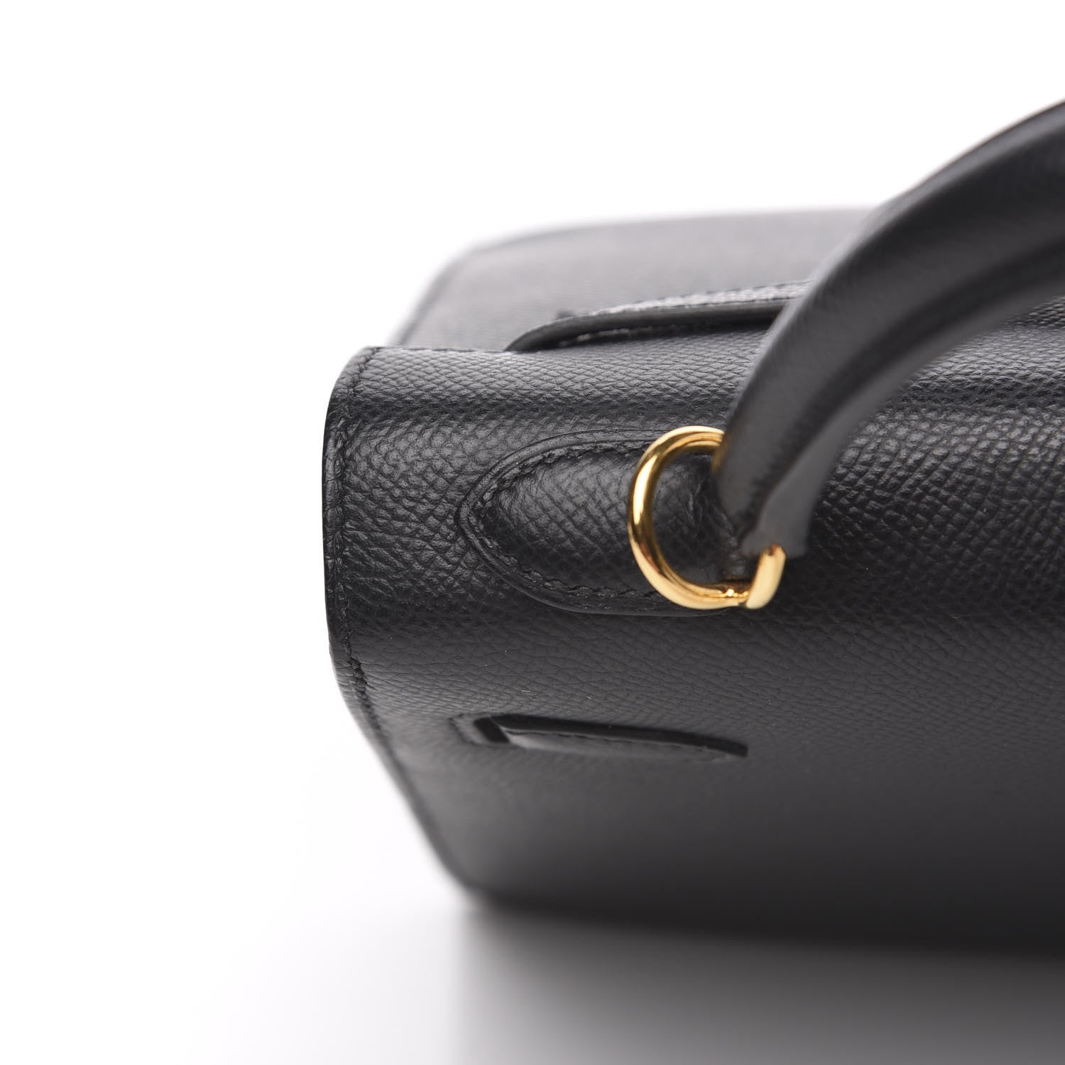 Hermes Epsom Kelly Sellier 25 Black 10 of 27