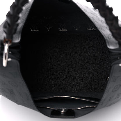 Louis Vuitton Mahina Carmel Hobo Black 5 of 12