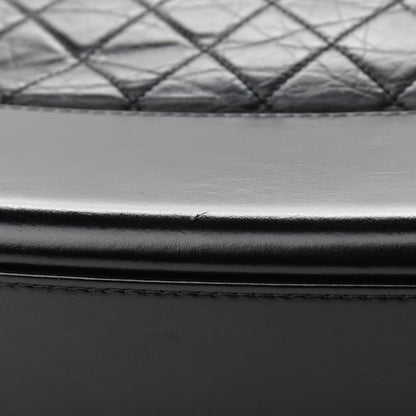 Chanel Aged Calfskin Quilted Large Gabrielle Hobo Black 11 of 13