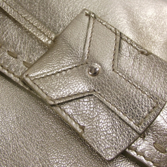 Leather Mini Muse Gold