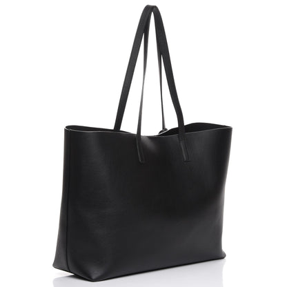 Saint Laurent Calfskin Large Shopping Tote Black 3 of 9