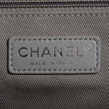 Chanel Graffiti Printed Canvas Medium Backpack Grey 7 of 7