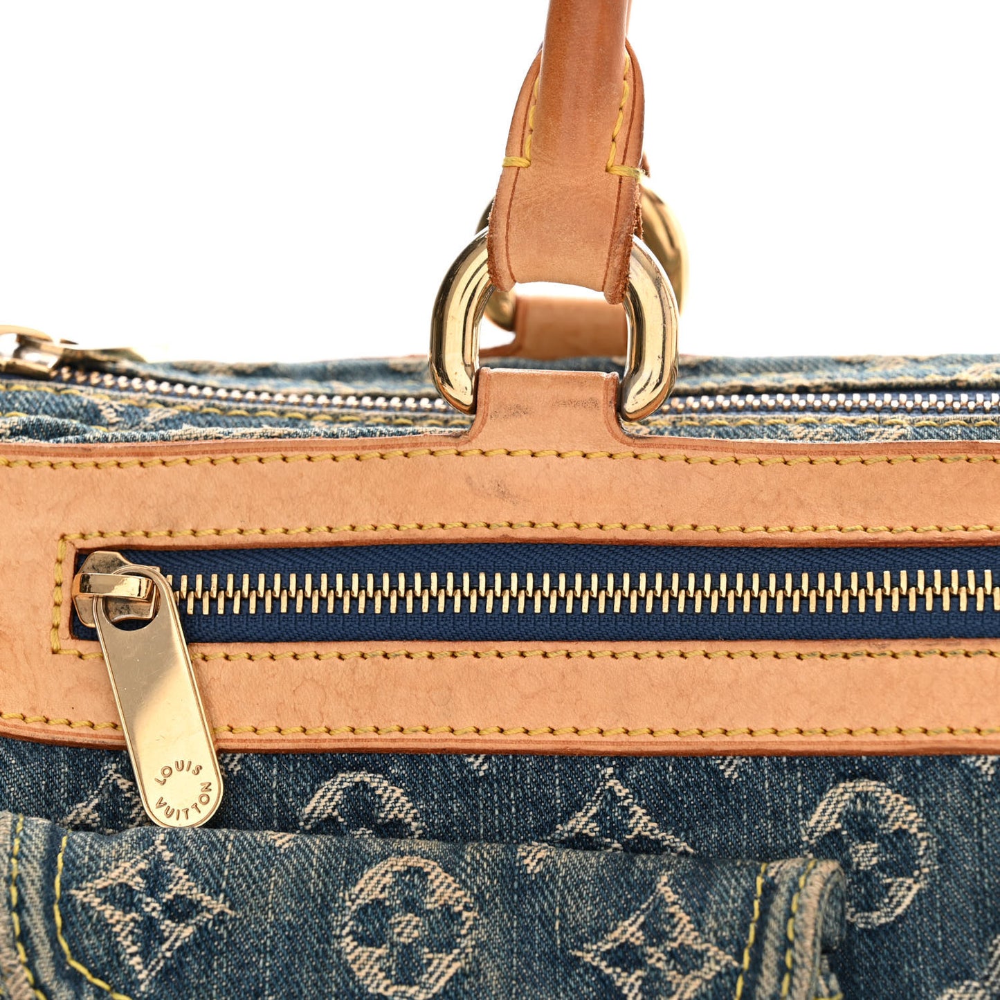 Monogram Denim Neo Speedy Blue