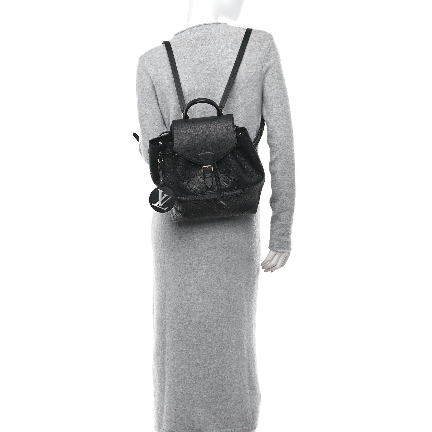 Louis Vuitton Empreinte Montsouris PM Black 2 of 7