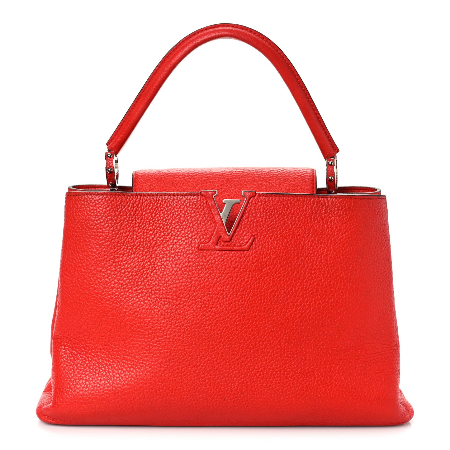 Taurillon Capucines MM Coquelicot