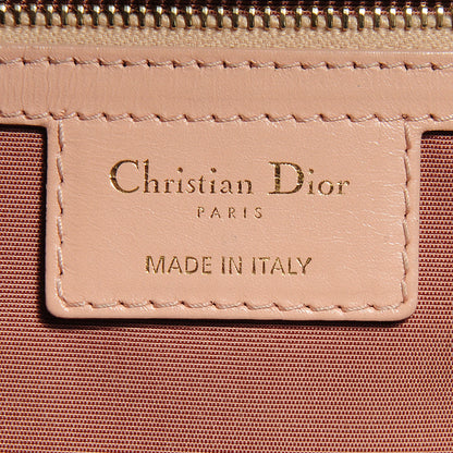 Christian Dior Coated Canvas Cannage Medium Panarea Tote Light Pink 7 of 8