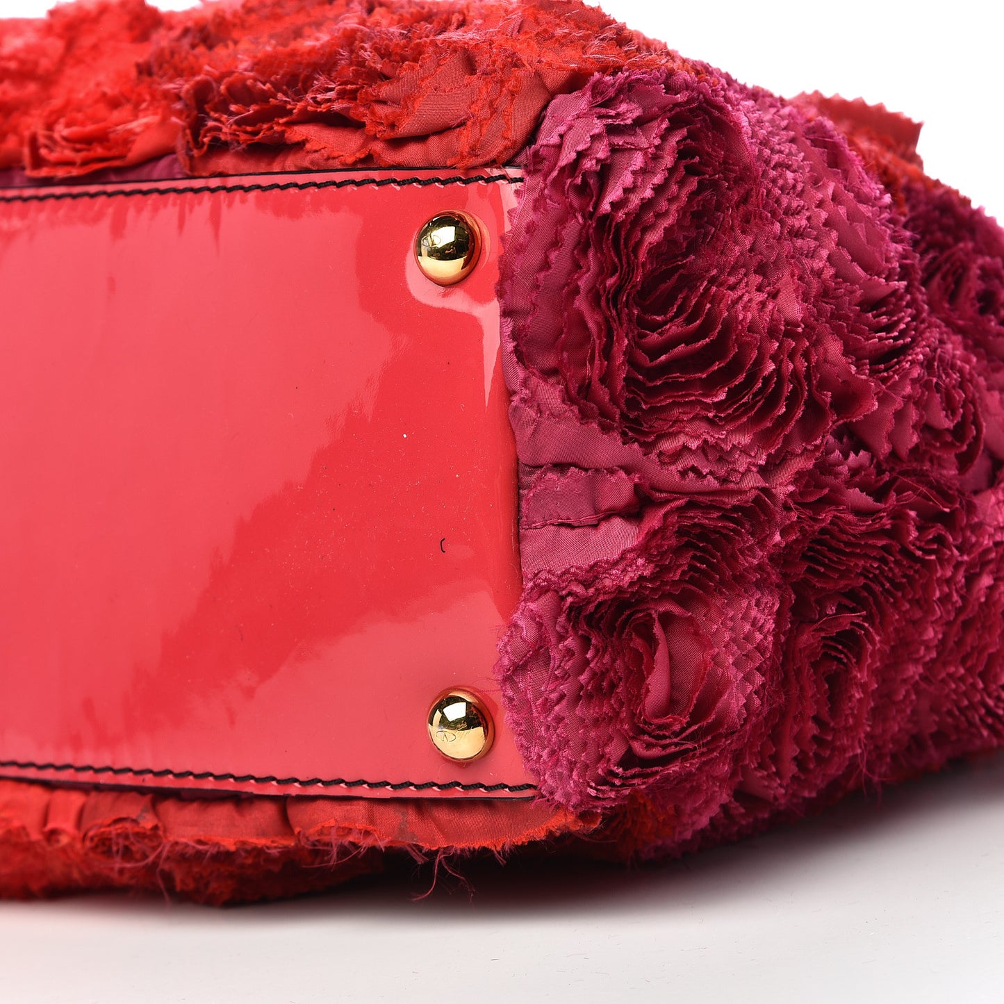 Silk Patent Rosier Tote Pink