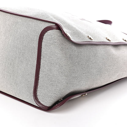 Givenchy Canvas Large Bond Shopper Tote Aubergine 9 of 10