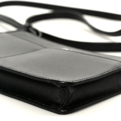 Prada Saffiano Crossbody Bag Black 11 of 11
