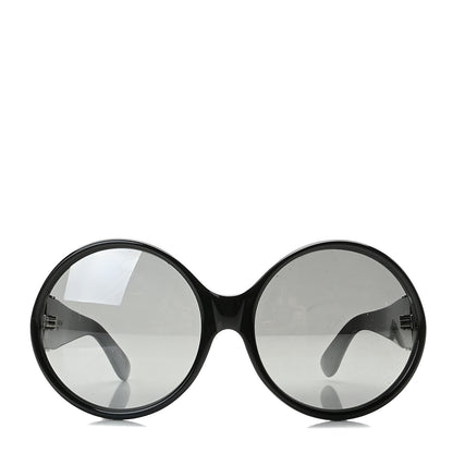 Saint Laurent Round SL M1 Sunglasses Black 2 of 8