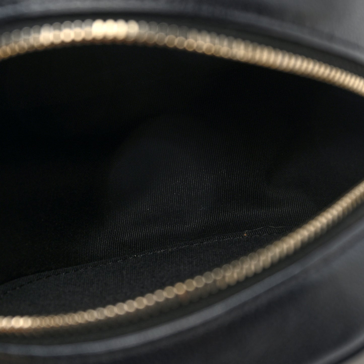 Lambskin Quilted Chanel 19 Round Clutch With Chain Black