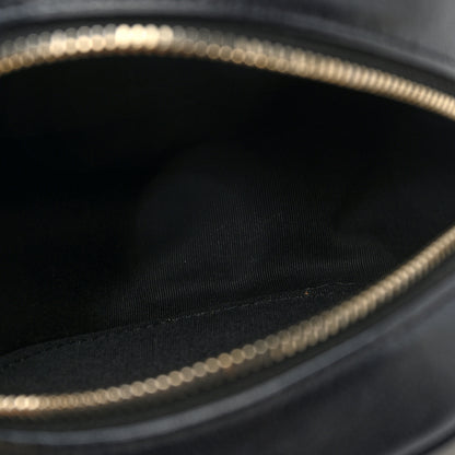 Chanel Lambskin Quilted Chanel 19 Round Clutch With Chain Black 5 of 10