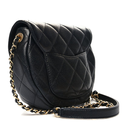 Chanel Caviar Quilted Small Messenger Flap Black 3 of 11