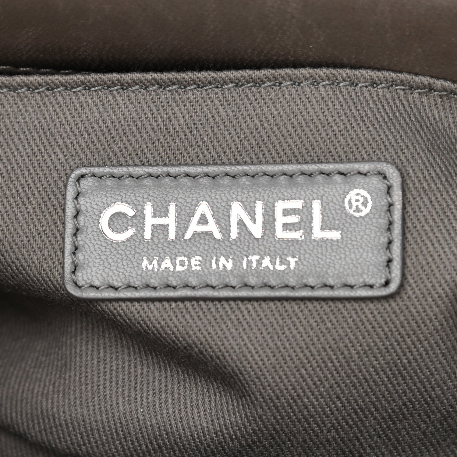 Chanel Lambskin Stingray Quilted Small Boy Flap Khaki 6 of 11