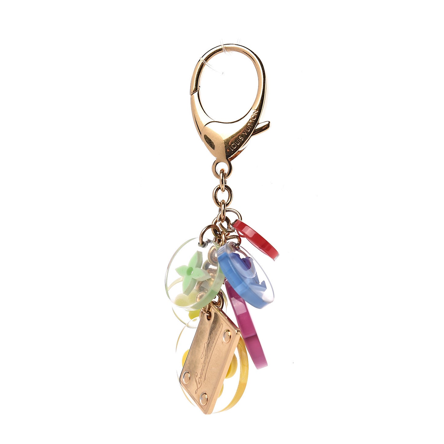 Resin Candy Fleurs Bag Charm Multicolor