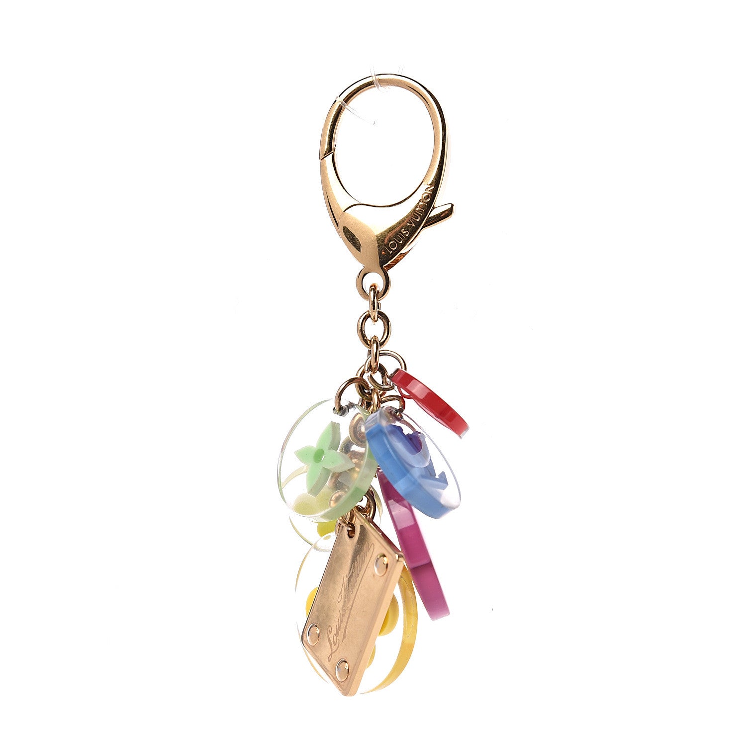 Louis Vuitton Resin Candy Fleurs Bag Charm Multicolor 1 of 2