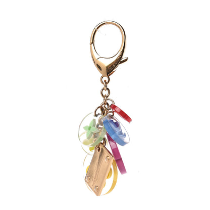 Louis Vuitton Resin Candy Fleurs Bag Charm Multicolor 1 of 2