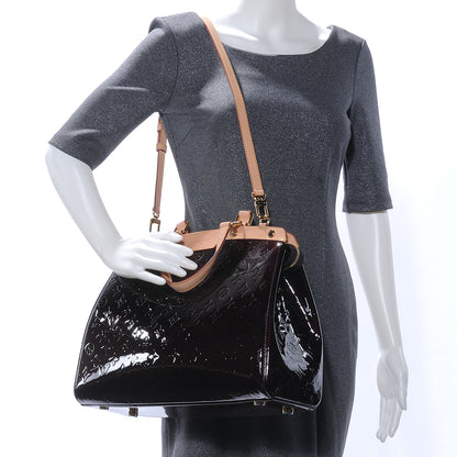 Louis Vuitton Vernis Brea MM Amarante 2 of 7