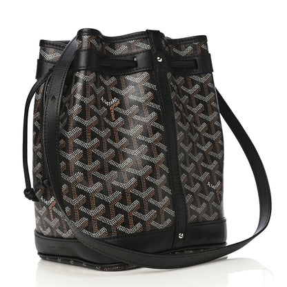 Goyard Goyardine Petit Flot Bucket Bag PM Black 3 of 11