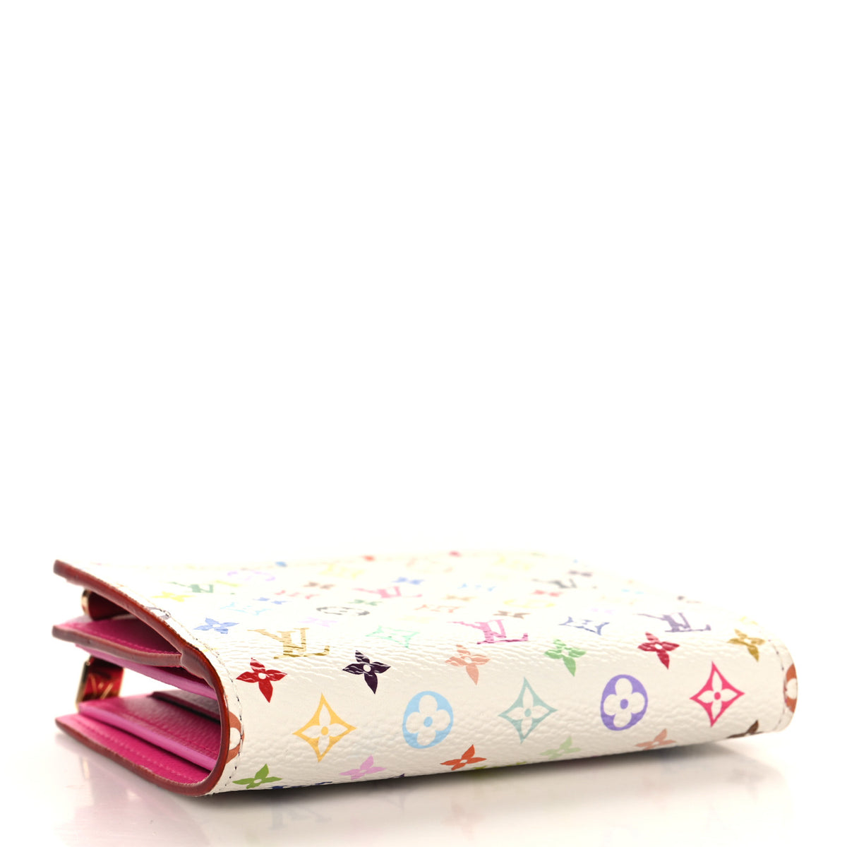 Louis Vuitton LV X TM Monogram Multicolor Lisa Wallet White 4 of 8