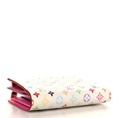 Louis Vuitton LV X TM Monogram Multicolor Lisa Wallet White 4 of 8