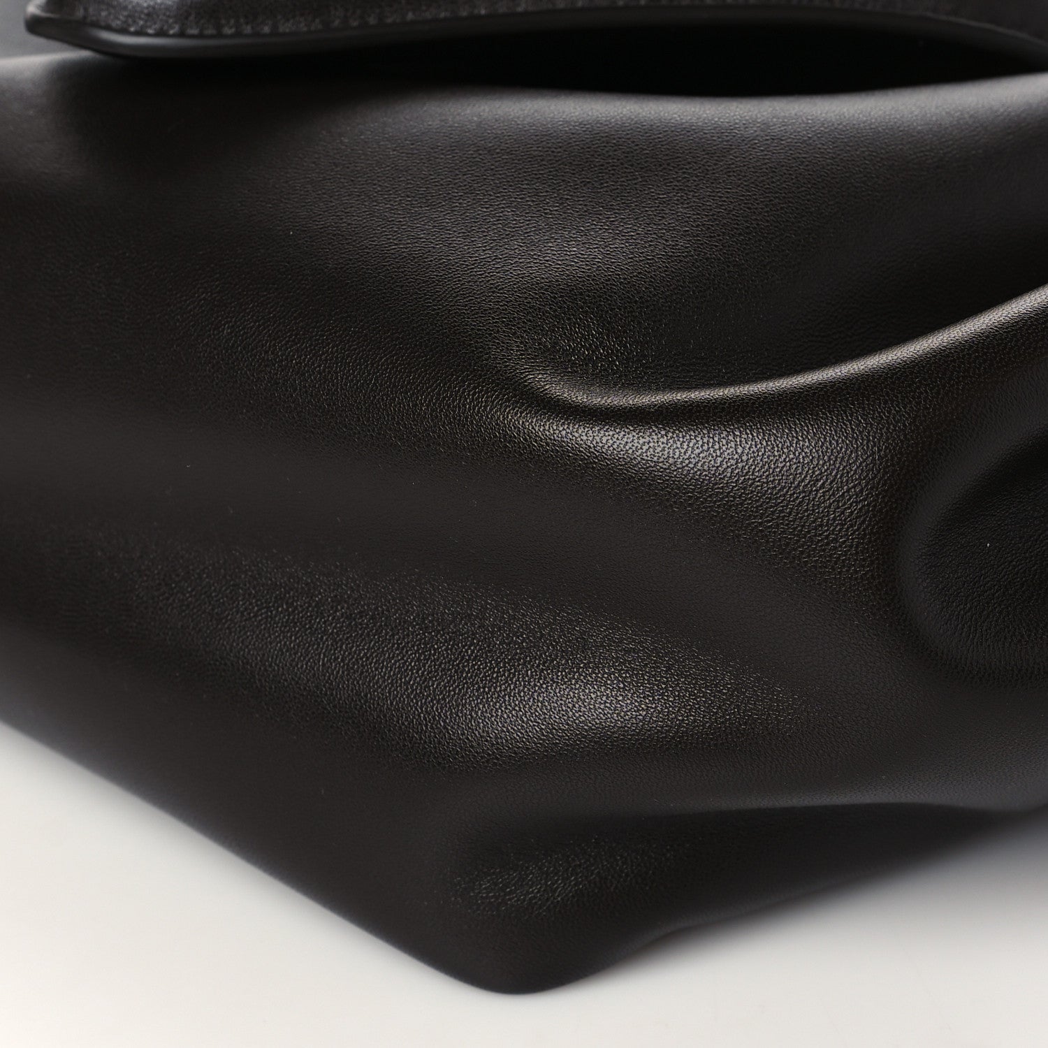 Bottega Veneta Lambskin Small Beak Triangle Flap Shoulder Bag Fondant 16 of 17