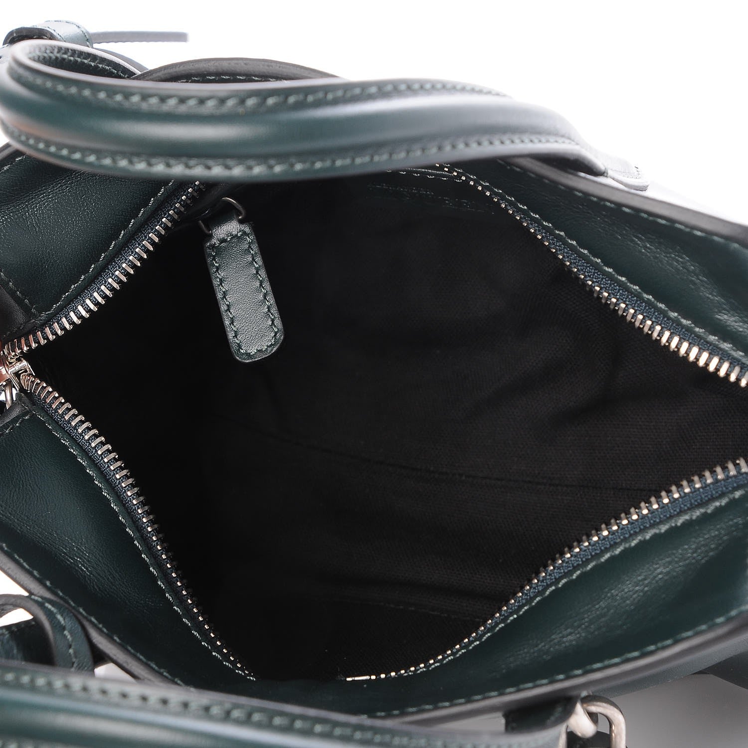 Alexander McQueen Calfskin Mini Padlock Dark Green Bottle 6 of 8