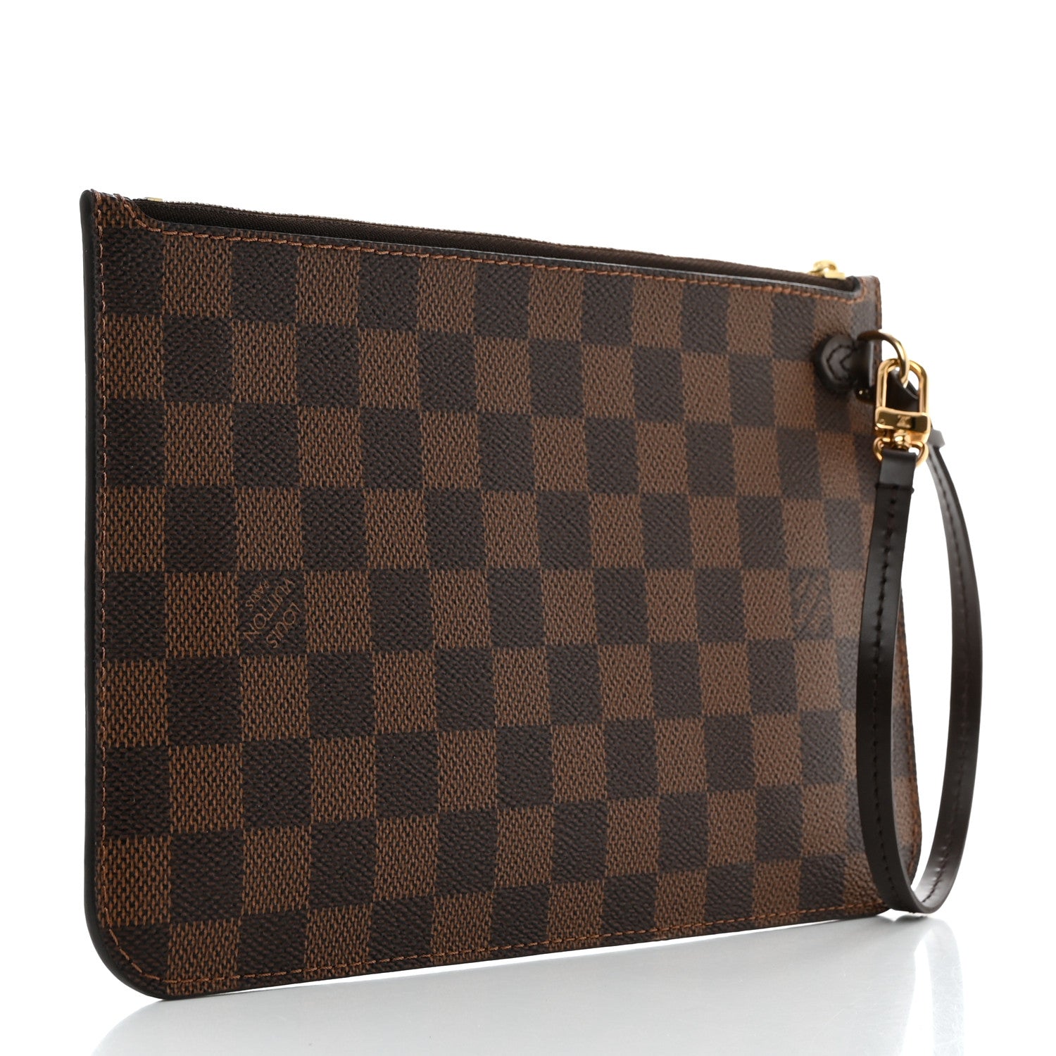 Louis Vuitton Damier Ebene Neverfull MM GM Pochette 3 of 7