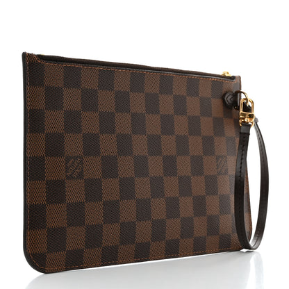 Louis Vuitton Damier Ebene Neverfull MM GM Pochette 3 of 7