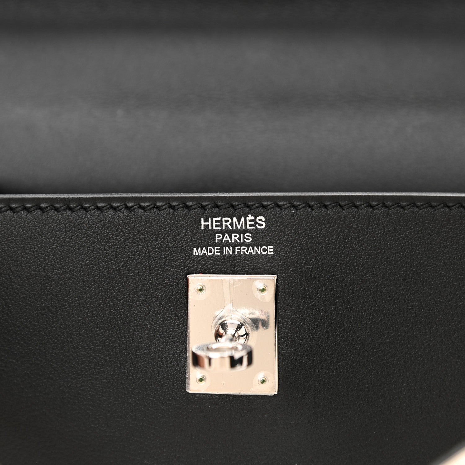 Hermes Swift Kelly Retourne 25 Black 6 of 11