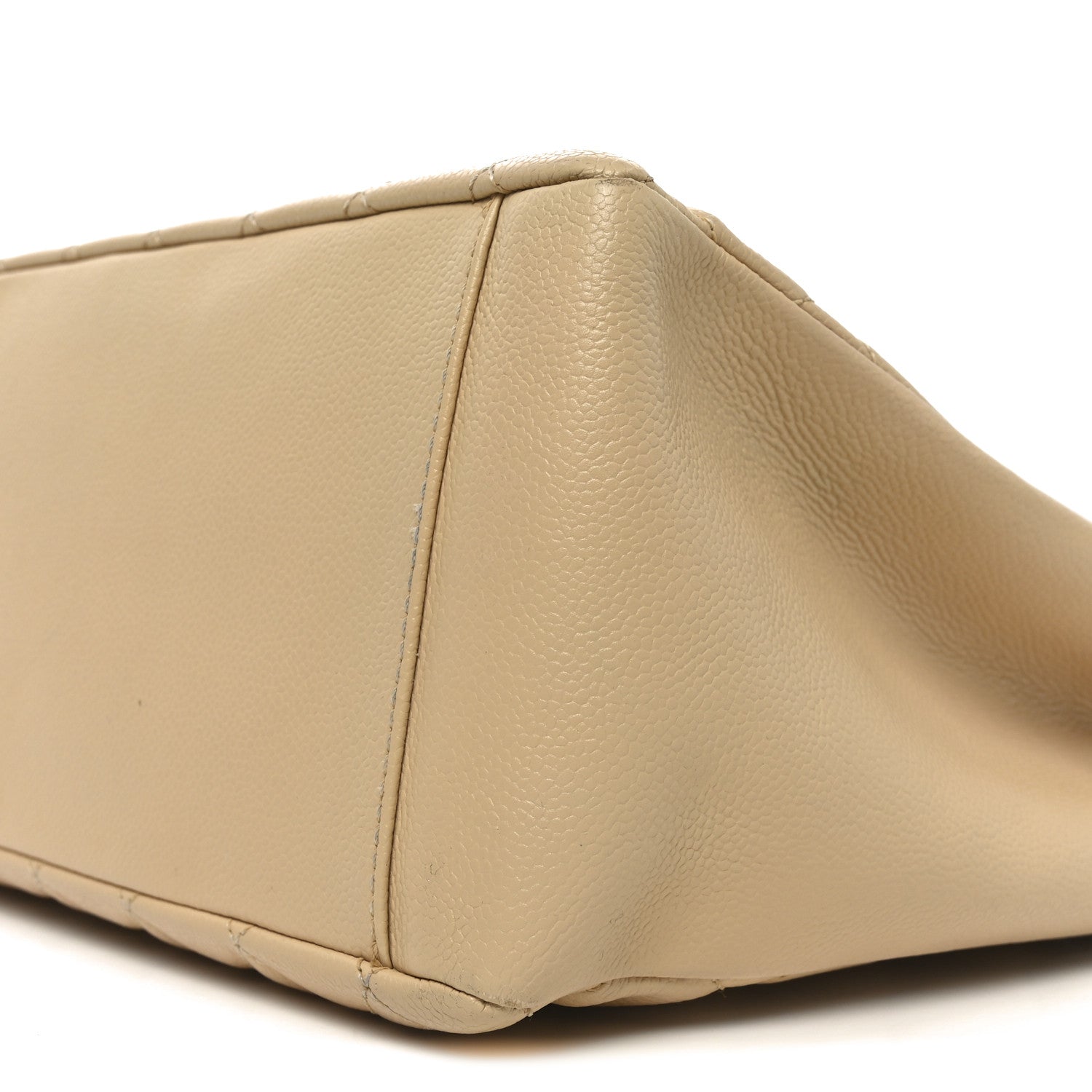 Chanel Caviar Quilted Grand Shopping Tote GST Beige 10 of 10