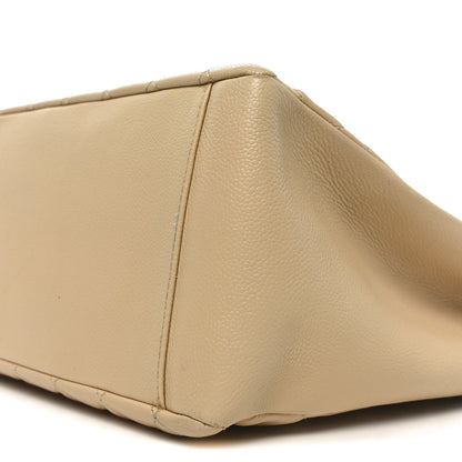 Chanel Caviar Quilted Grand Shopping Tote GST Beige 10 of 10