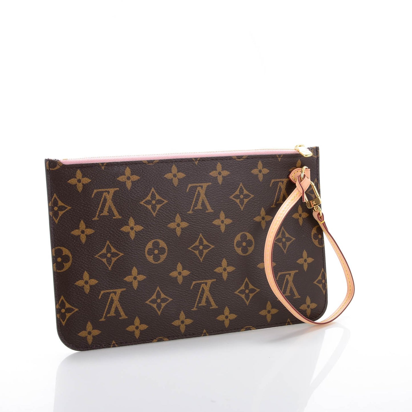 Monogram Neverfull MM GM Pochette Rose Ballerine
