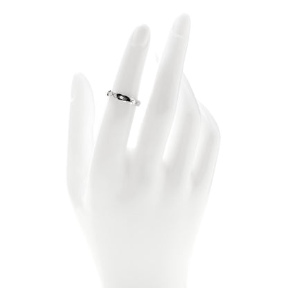 Chanel 18K White Gold Mini Coco Crush Ring 49 5 2 of 6