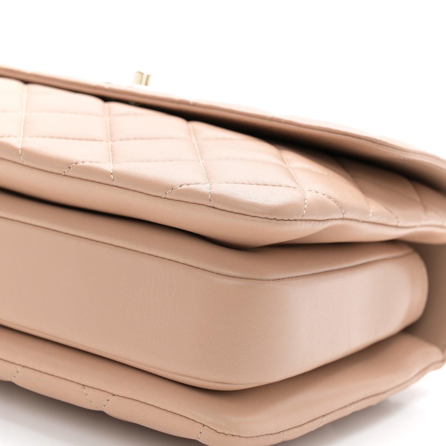 Chanel Lambskin Quilted Medium Trendy CC Flap Dual Handle Bag Beige 10 of 11