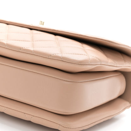 Chanel Lambskin Quilted Medium Trendy CC Flap Dual Handle Bag Beige 10 of 11