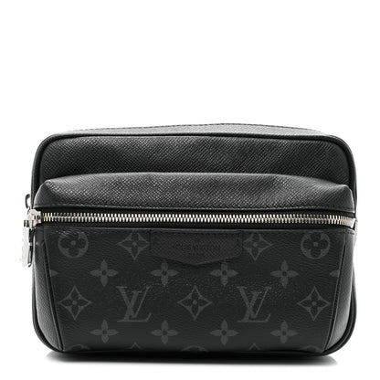 Louis Vuitton Taiga Monogram Outdoor Bumbag Black 1 of 15
