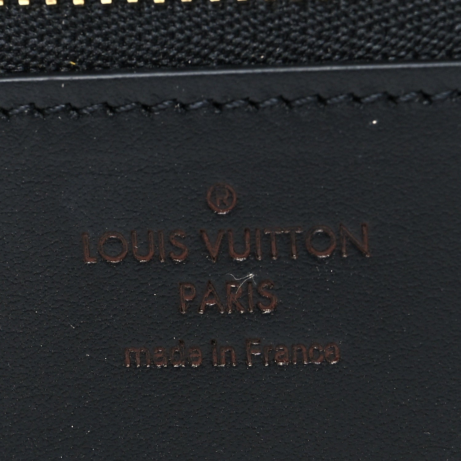 Louis Vuitton Monogram Emilie Zippered Sunglasses Case Black 5 of 5