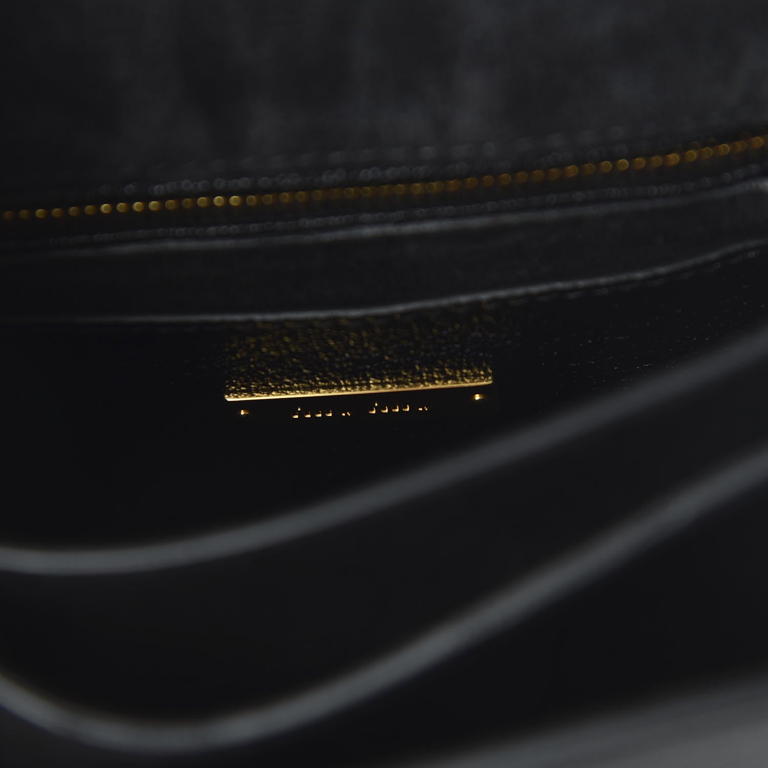 Miu Miu Goatskin Bandoliera Madras Shoulder Bag Black 8 of 9