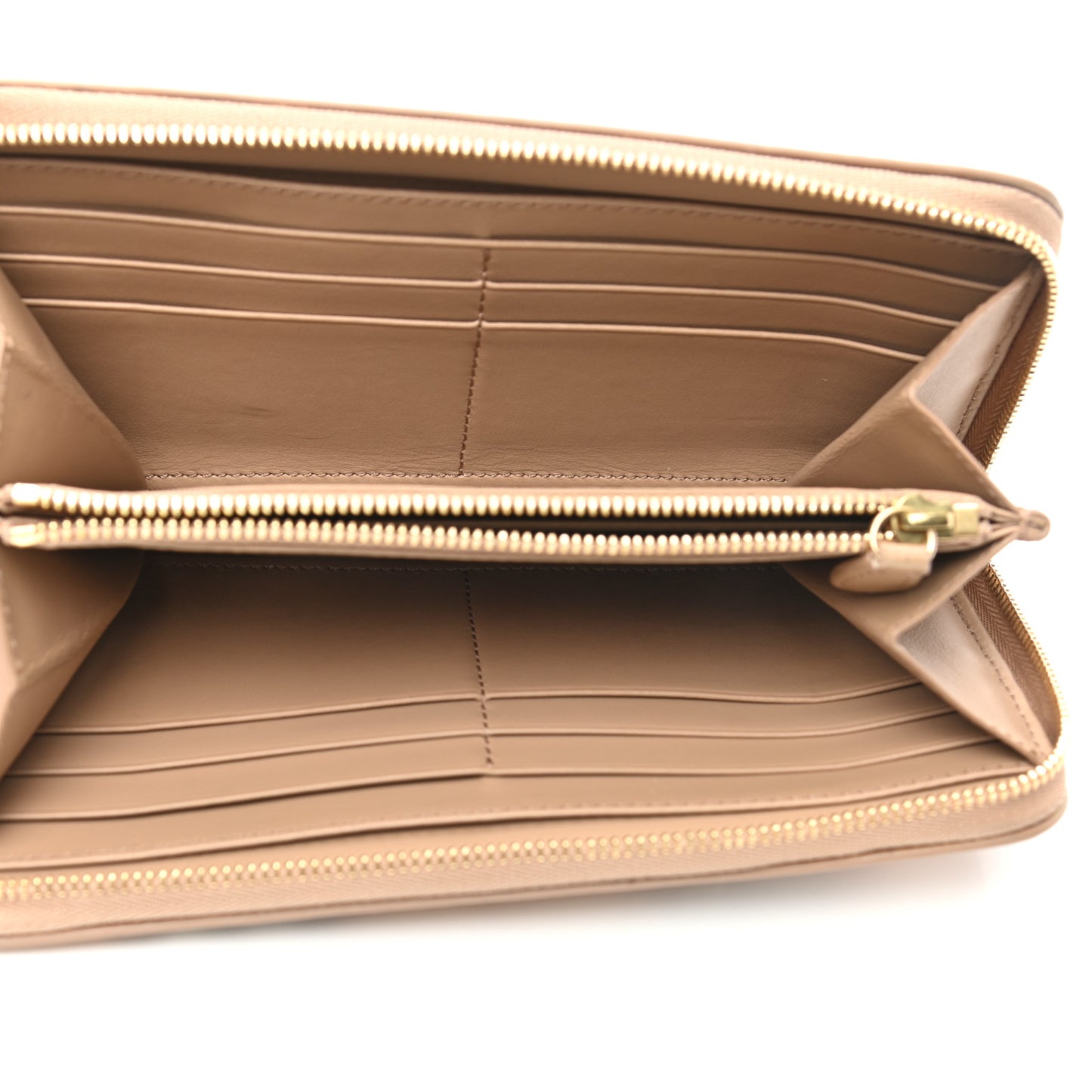 Haymarket Check Large Ziggy Zip Around Wallet Dusty Pink