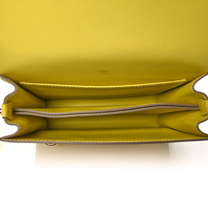 Hermes Evercolor Sac Roulis 23 Lime 5 of 9