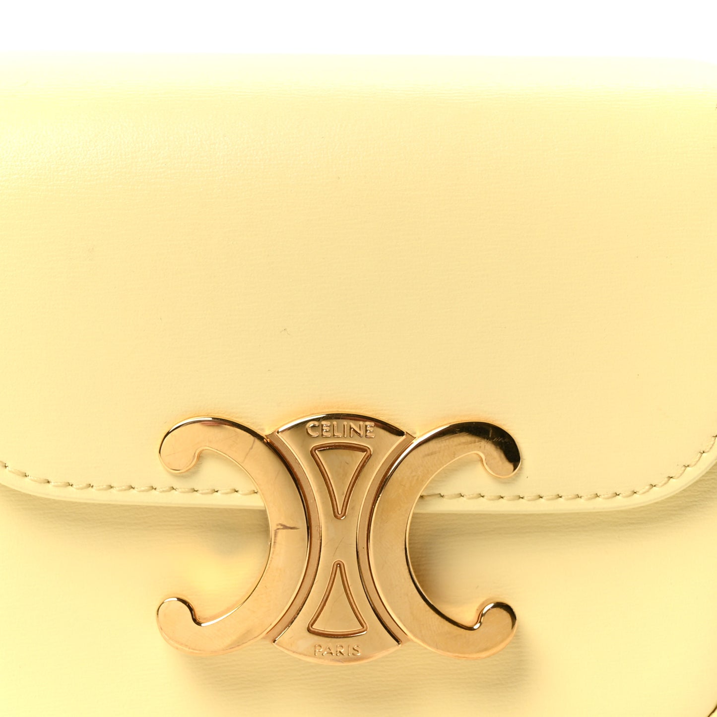 Shiny Calfskin Mini Claude Pollen