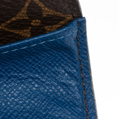 Louis Vuitton Monogram Josephine Wallet Blue 10 of 11