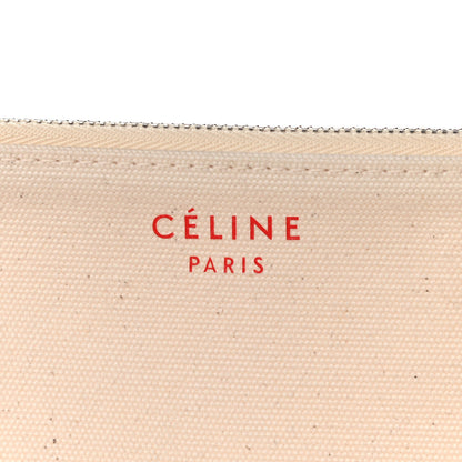 Celine Textile Medium Made In Tote Natural Red 7 of 19